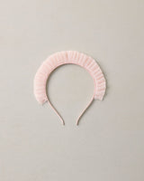 Ruffle Headband || Pink by Noralee