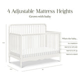 Namesake Liberty 4-in-1 Convertible Spindle Crib