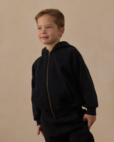 Zip Raglan Hoodie || Clay by Rylee + Cru