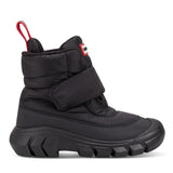 Little Kids Igloo Lug Sole Insulated Waterproof Snow Boots- Black by Hunter Boots
