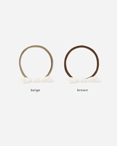 Little Knot Headband || Natural by Rylee + Cru
