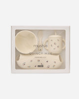 Mushie x Quincy Mae Feeding Kit || Heart Ditsy