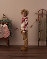 Aspen Sweater || Ruby Stripe by Rylee + Cru