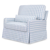 Namesake Crawford Pillowback Chair and a Half Comfort Swivel Glider