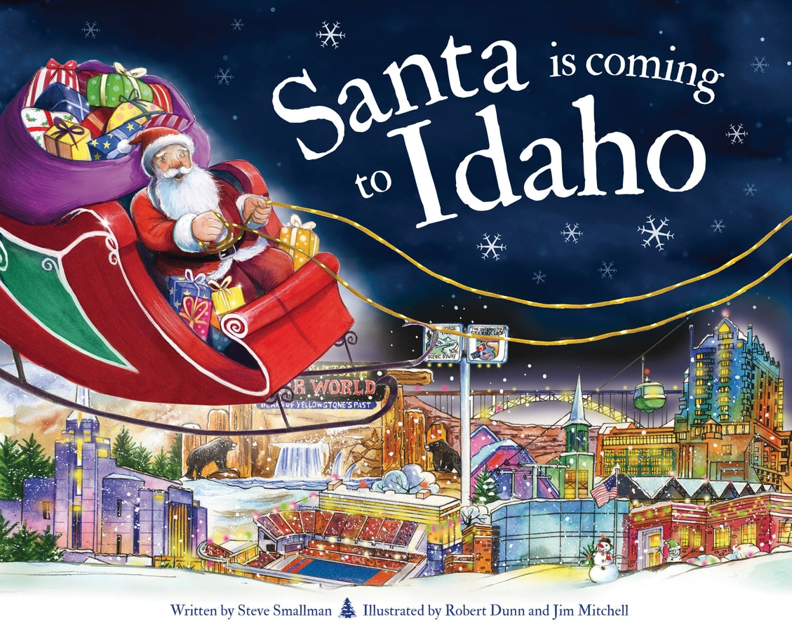 Santa Is Coming To Idaho by Sourcebooks