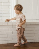 Giovani Pant || Almond by Quincy Mae