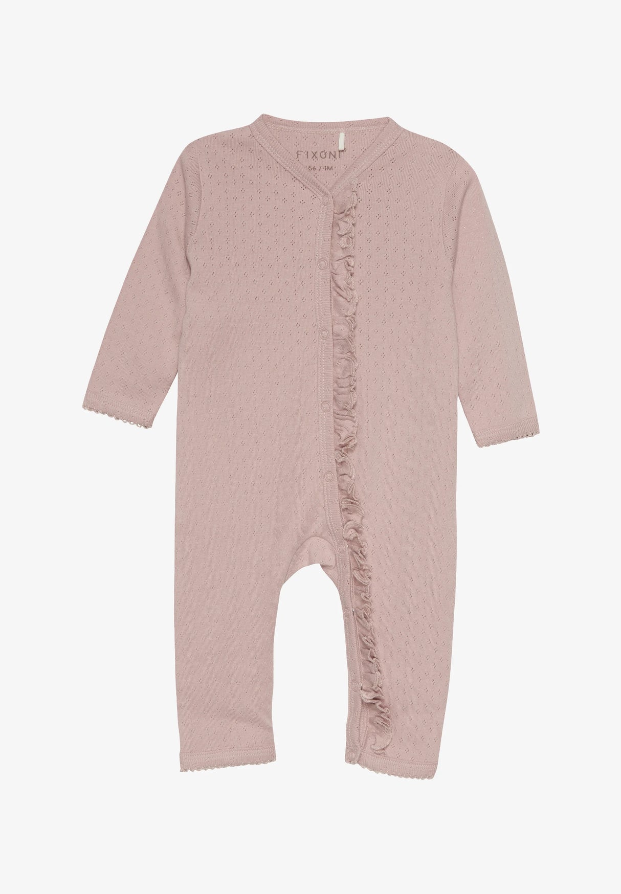 Pointelle Romper in Misty Rose by Fixoni