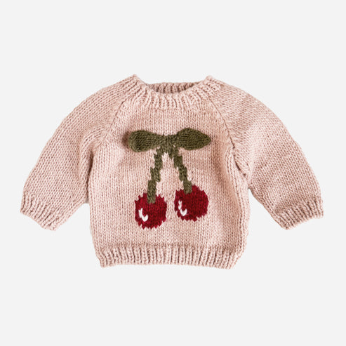 Cherry Pullover Sweater by The Blueberry Hill