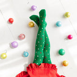 Oh Christmas Tree Knit Tights by Little Stocking Co.