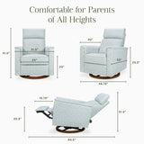Morris & Co. x Namesake Willa Plus Power Glider Recliner w/ Power Headrest