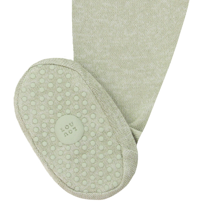 Collins Plush Knit Zipper Footie by Lou Lou & Company