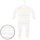 Conrad Zipper Footie by Lou Lou & Company