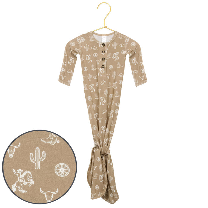 Wyatt Knotted Gown by Lou Lou & Company