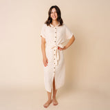 The Everyday Dress -Cream by Lou Lou & Company