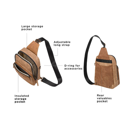 Criss-Cross Sling in Brioche by Petunia Pickle Bottom