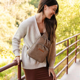 Criss-Cross Sling in Mink by Petunia Pickle Bottom