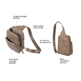 Criss-Cross Sling in Mink by Petunia Pickle Bottom