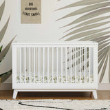 Babyletto Scoot 3-in-1 Convertible Crib with Toddler Bed Conversion Kit