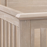 Monogram by Namesake Beckett Rustic 4-in-1  Convertible Flat Top Crib