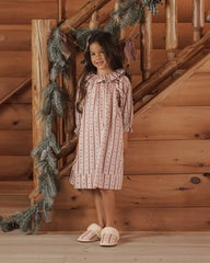 Girl's Nightgown || Candy Cane Lane by Rylee + Cru