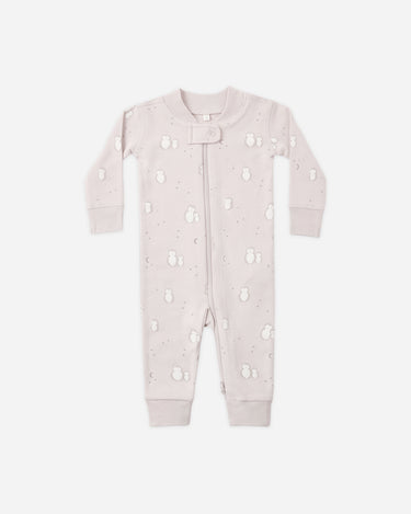 Zip Long Sleeve Sleeper || Owls by Quincy Mae
