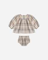 Mia Top + Bloomer Set || Fall Plaid by Quincy Mae