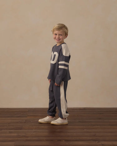 Paneled Sweatpant || Midnight by Rylee + Cru