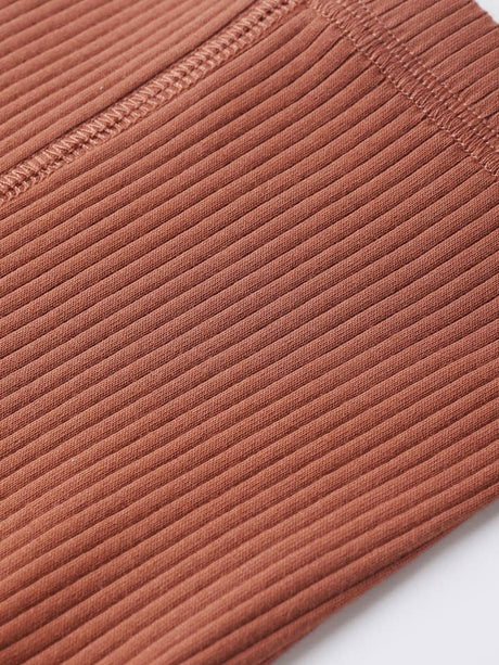 Ribbed Legging || Red by Quincy Mae