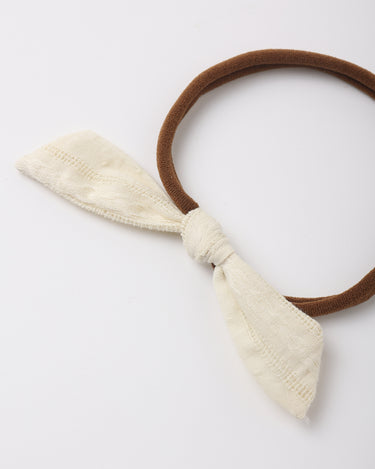 Little Knot Headband || Ivory by Rylee + Cru