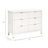 Namesake Brimsley Tambour 6-Drawer Dresser