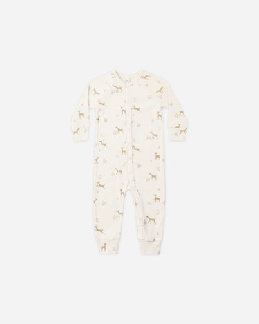Organic Pajama Long John || Fawns by Rylee + Cru