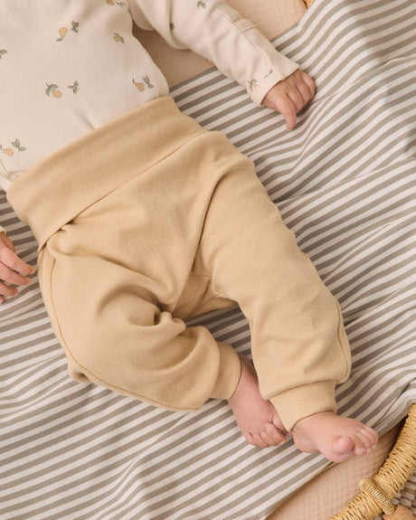 Side Snap Bodysuit + Pant Set || Pears by Quincy Mae
