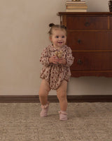 Cora Romper || Pink Floral by Rylee + Cru