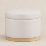 Babyletto Naka Storage Ottoman in Eco-Performance Fabric | Water Repellent & Stain Resistant