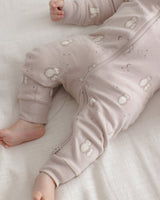 Zip Long Sleeve Sleeper || Owls by Quincy Mae