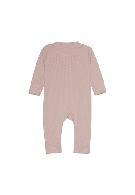 Pointelle Romper in Misty Rose by Fixoni