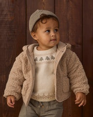 Rex Sweater || Tree Fair Isle by Quincy Mae