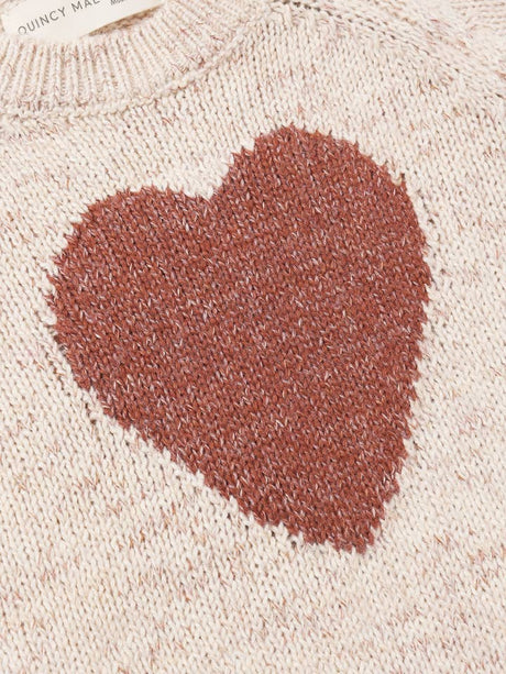 Knit Sweater || Red Heart by Quincy Mae