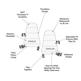 Baby Winter Mitts - Cypress by Stonz