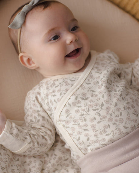 Side Snap Bodysuit + Pant Set || Floret by Quincy Mae