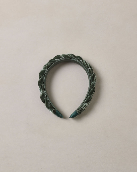 Braided Headband || Green by Noralee