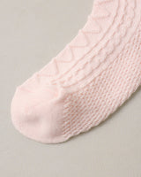 Ruffle Socks || Black, Blush by Noralee