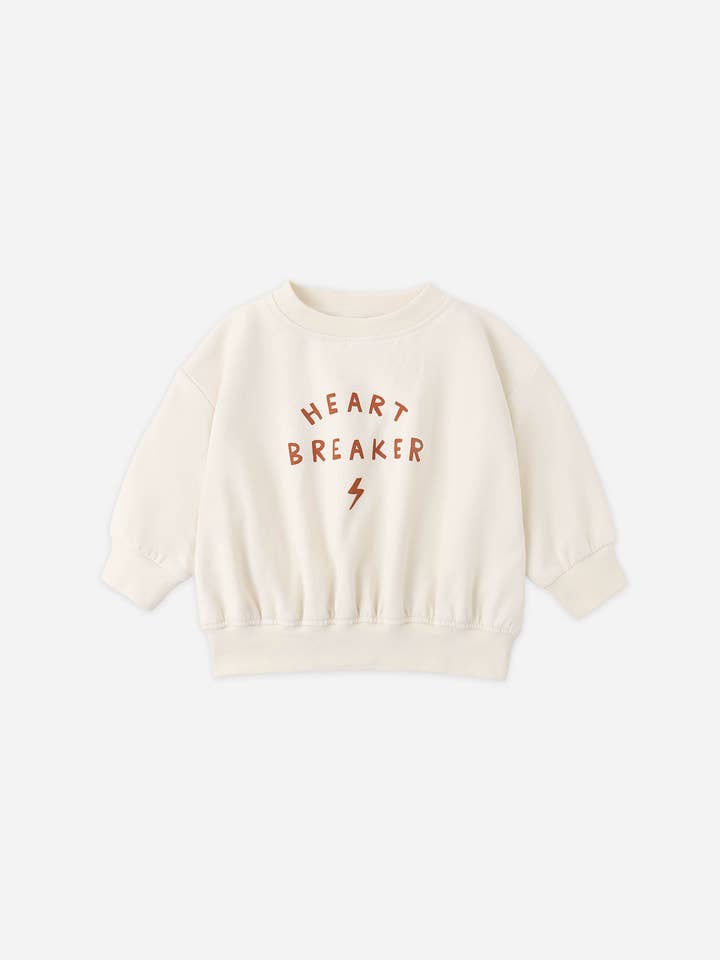 Relaxed Sweatshirt || Heart Breaker by Quincy Mae