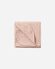 Waffle Baby Blanket || Dusty Rose by Quincy Mae