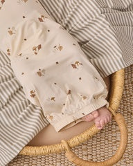 Bamboo Baby Gown + Hat Set || Woodland by Quincy Mae