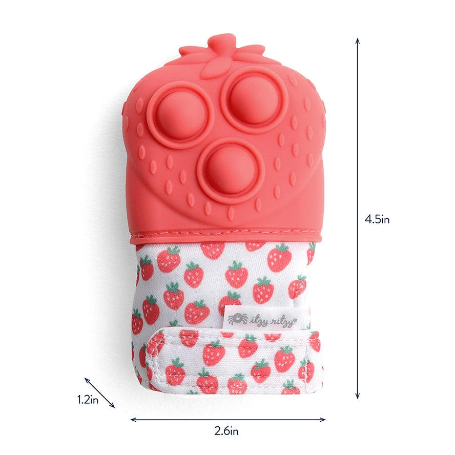 Itzy Mitt Pop™ - Strawberry by Itzy Ritzy