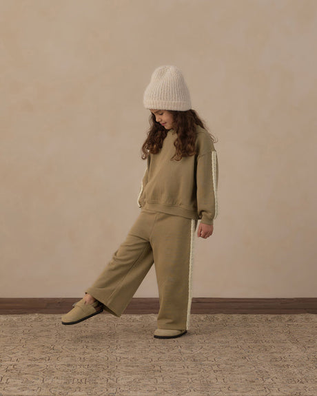 Oversized Sweatshirt || Olive by Rylee + Cru
