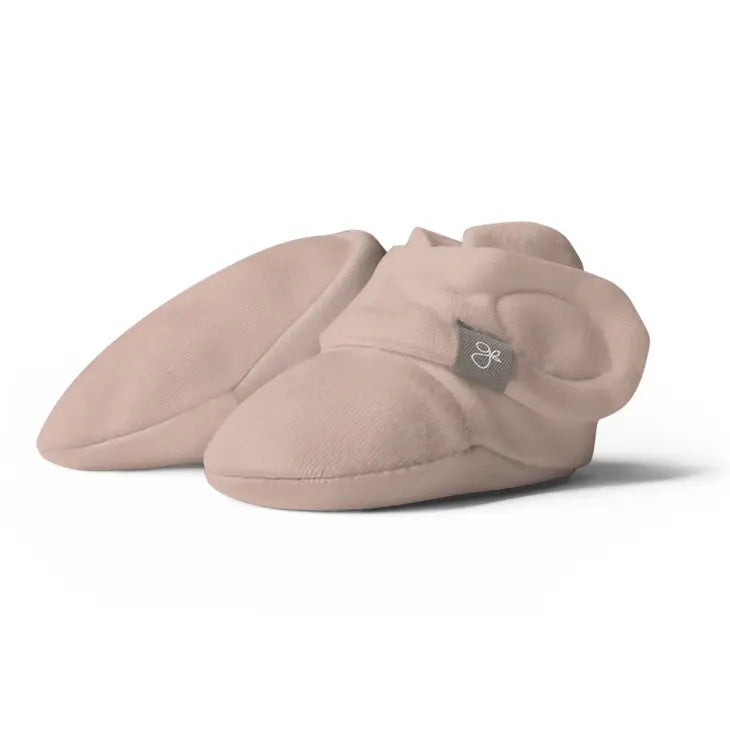 Viscose Bamboo + Organic Cotton Preemie Baby Boots - Rose by goumikids
