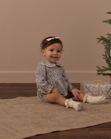 Cora Romper || Slate Floral by Rylee + Cru