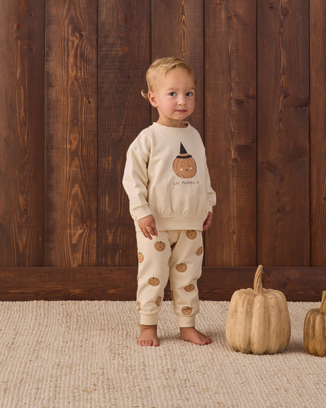 Relaxed Fleece Sweatshirt || Lil Pumpkin by Quincy Mae